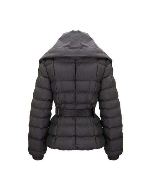 Elisabetta Franchi Black Winter Jackets