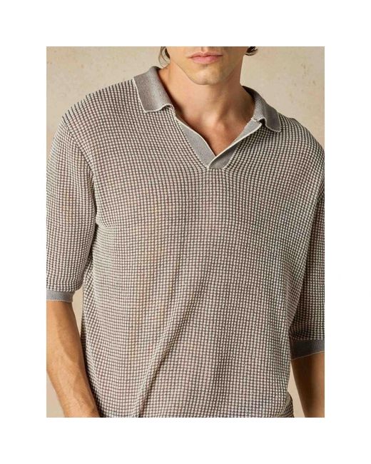 Ballantyne Tops ,Grijs ,Gingham Polo in het Gray voor heren
