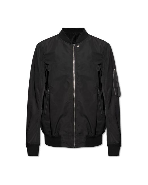 Rick Owens Black Bomber Jackets for men