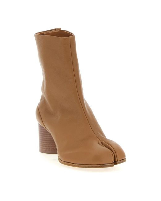 Maison Margiela Brown Heeled Boots