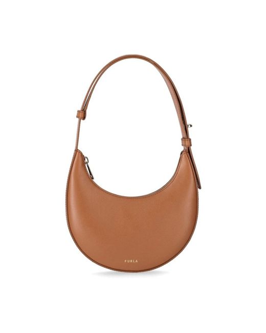 Furla Brown Shoulder Bags