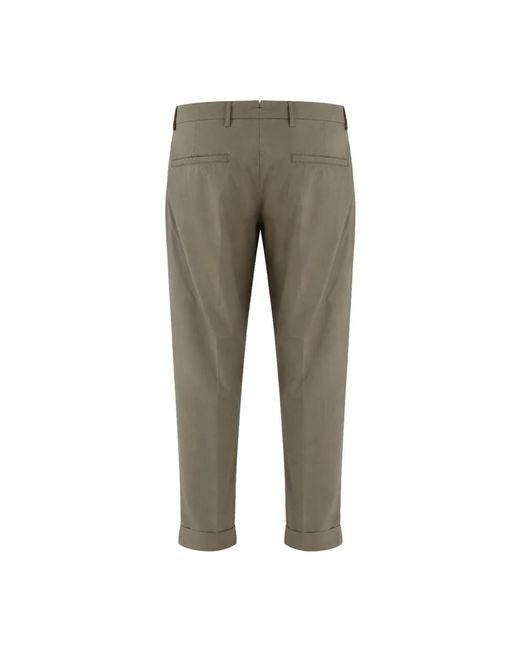 BERWICK 1707 Gray Chinos for men
