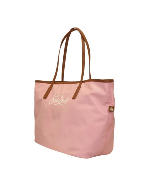 Mc2 Saint Barth Pink Tote Bags
