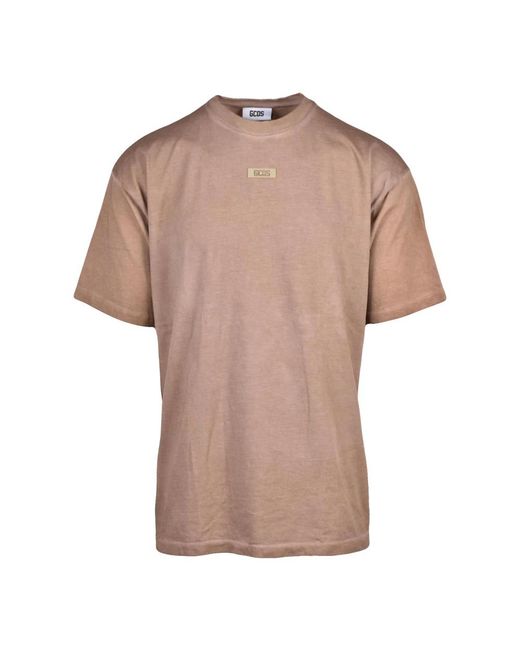 Gcds Brown T-Shirts for men