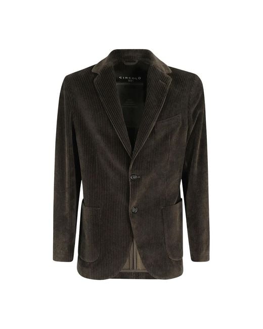 Circolo 1901 Black Blazers for men