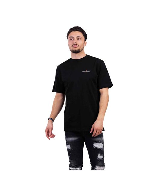 T-Shirts Quotrell de hombre de color Black