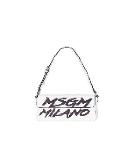 Cross Body Bags di MSGM in White