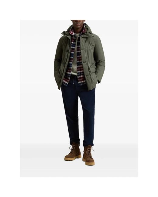 Parkas Woolrich de hombre de color Green