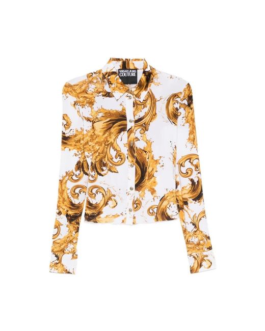 Versace Jeans Couture Metallic Shirts
