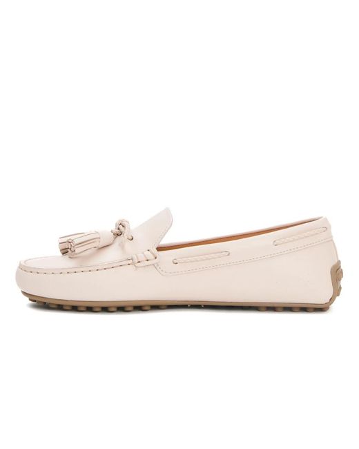 Tod's Pink Loafers