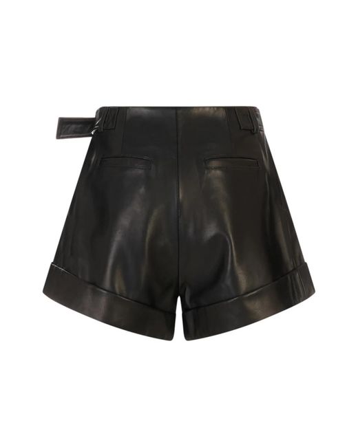 Sportmax Black Short Shorts