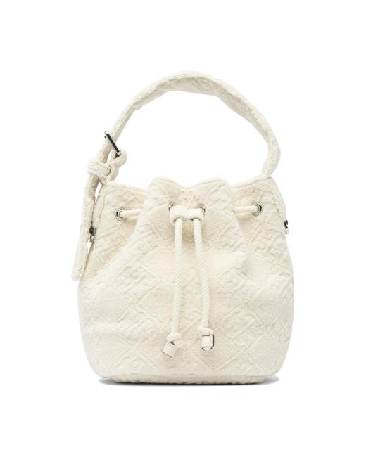 Tory Burch Natural Bucket Bags