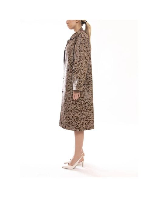 Michael Kors Natural Single-Breasted Coats