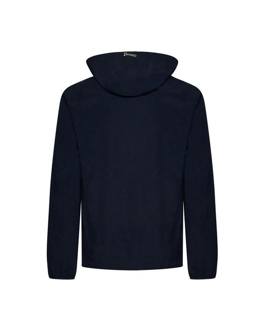 Herno Hooded Jersey Jacket in het Blue voor heren