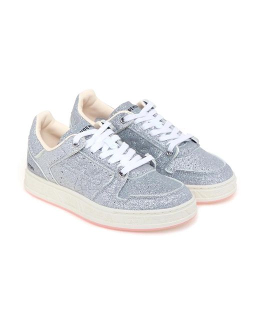 Premiata Blue Sneakers