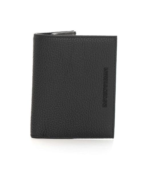 Emporio Armani Black Wallets & Cardholders for men
