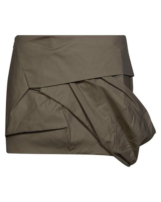 Entire studios Green Short Skirts