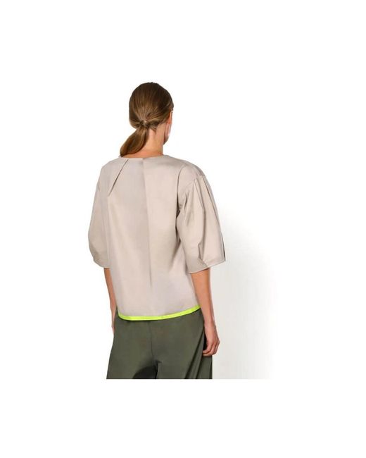 Blouses Chie Mihara de color Gray