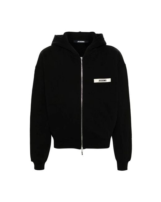 Jacquemus Zip-Throughs in het Black voor heren