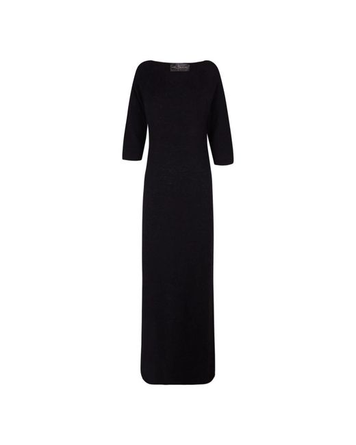 Cortana Black Knitted Dresses