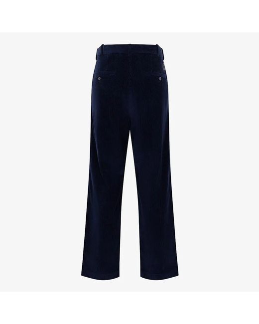 Moncler Wide Trousers in het Blue