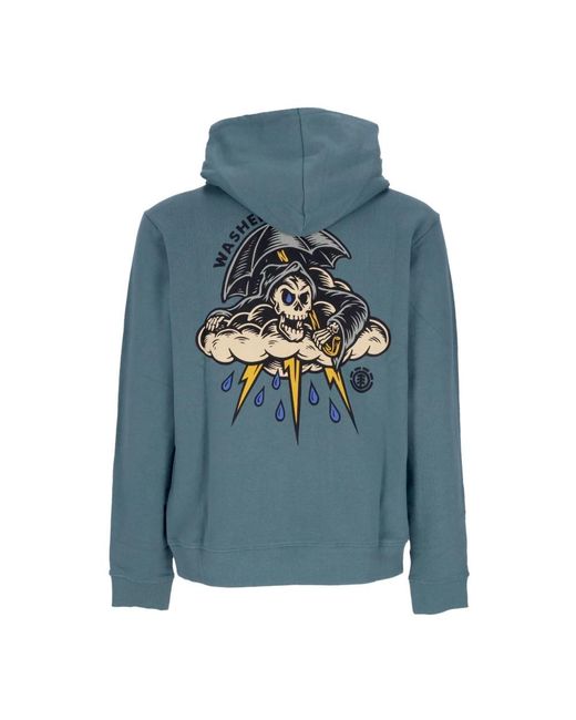 Element Blue Hoodies for men