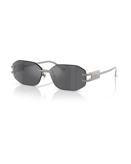Versace Gray Sunglasses