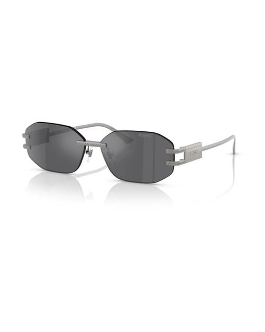 Versace Gray Sunglasses