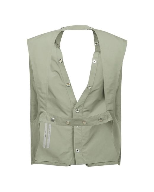 Rick Owens Green Vests for men