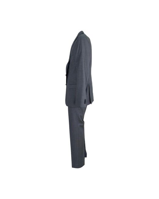 Boss Blue Single Breasted Suits for men