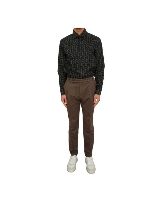Karl Lagerfeld Camicia in het Black voor heren
