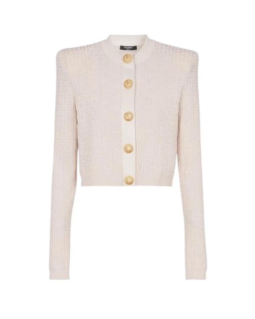 Cardigans Balmain de color Natural