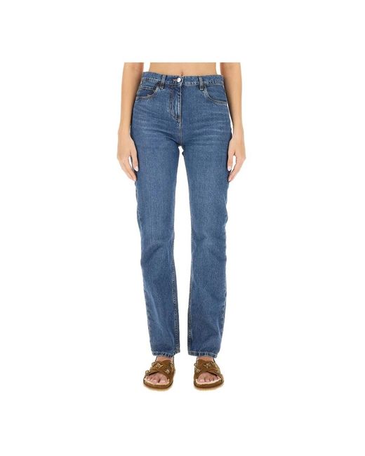 Etro Blue Straight Jeans