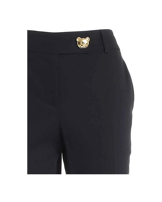 Moschino Blue Slim-Fit Trousers