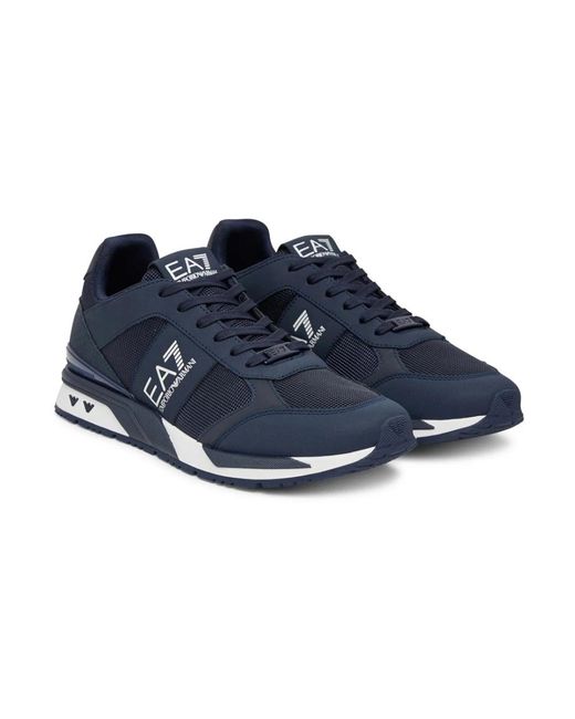 EA7 Blue Sneakers for men