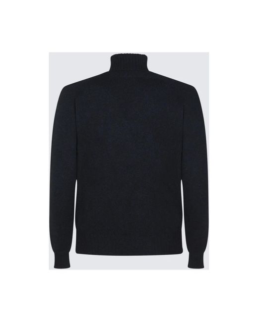 Malo Black Cashmere Knitwear for men