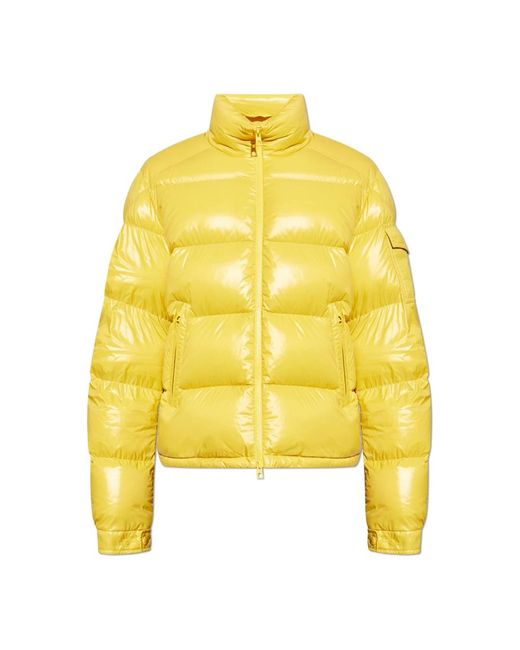 Down Jackets di Moncler in Yellow da Uomo