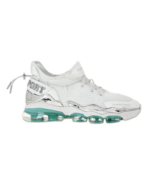 Philipp Plein Blue Sneakers