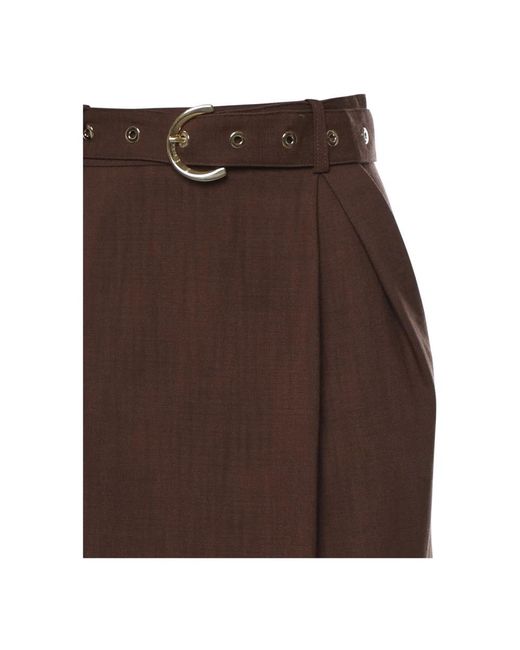Pinko Brown Pencil Skirts