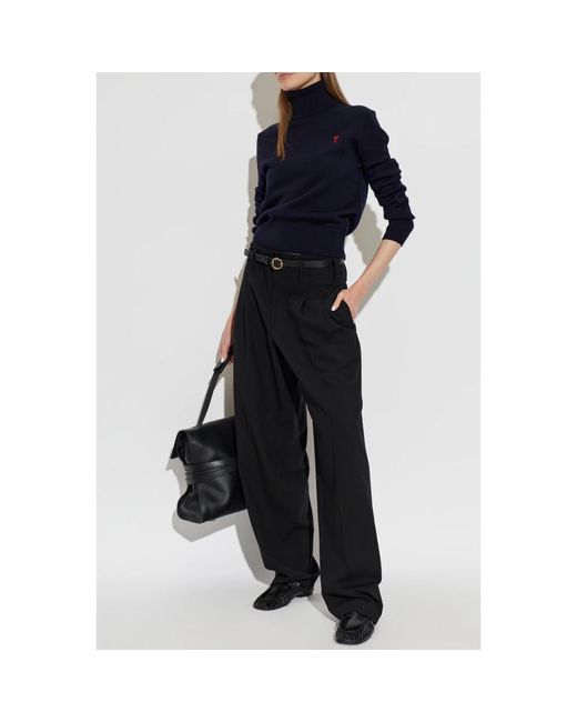 AMI Blue Turtlenecks