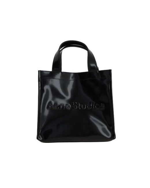 Acne Black Tote Bags