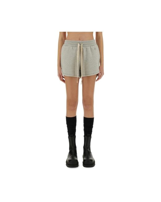 Jil Sander Gray Short Shorts