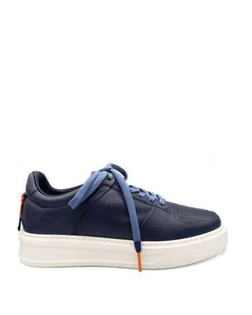 Barracuda Blue Blaue Sneaker Jimbo Mit Farbigen Details