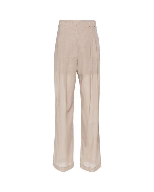Philosophy Di Lorenzo Serafini Natural Wide Trousers