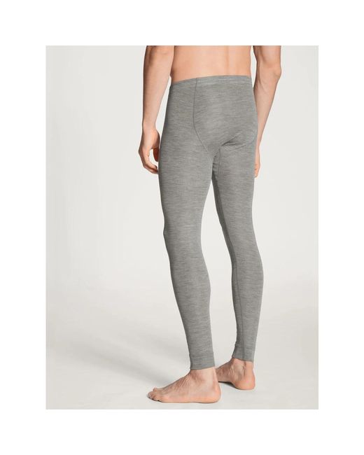 Training Leggings Calida de hombre de color Gray