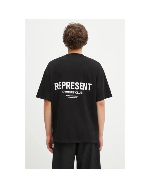 Represent T-Hemden in het Black voor heren
