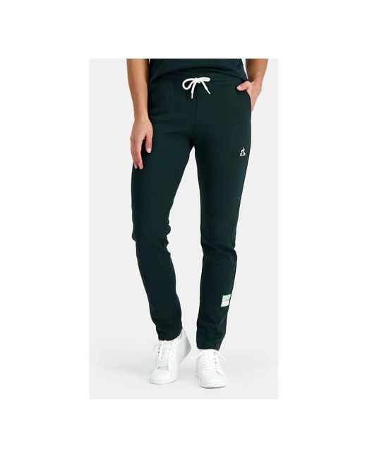 Trousers > sweatpants Le Coq Sportif en coloris Green