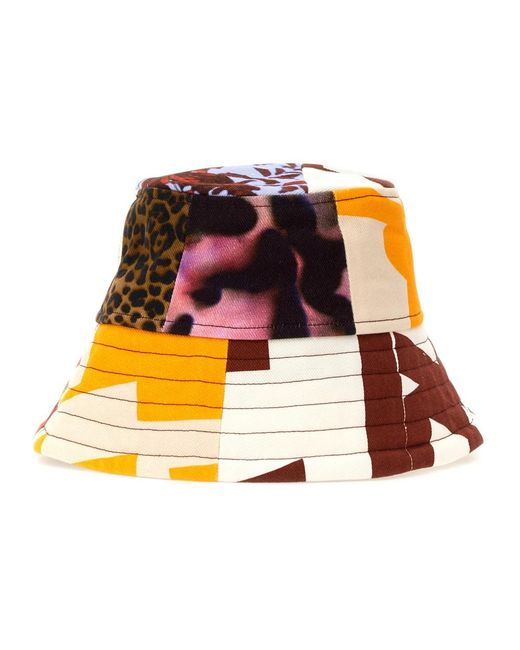 Dries Van Noten Gilly Patch M.W. Hut in Orange für Herren