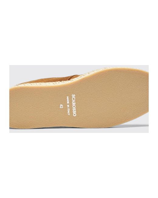 Scarosso Brown Espadrilles for men