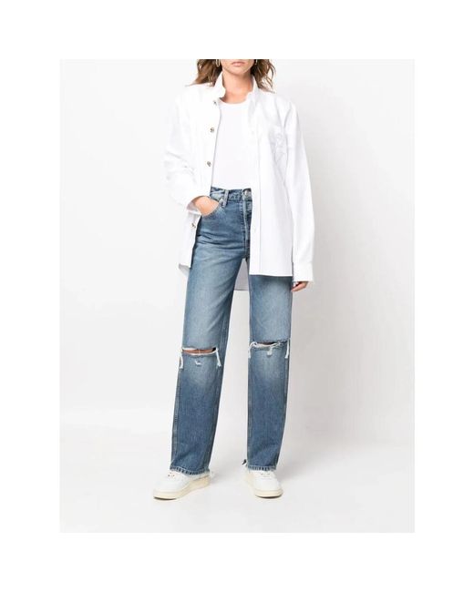 Re/done Blue Flare Jeans